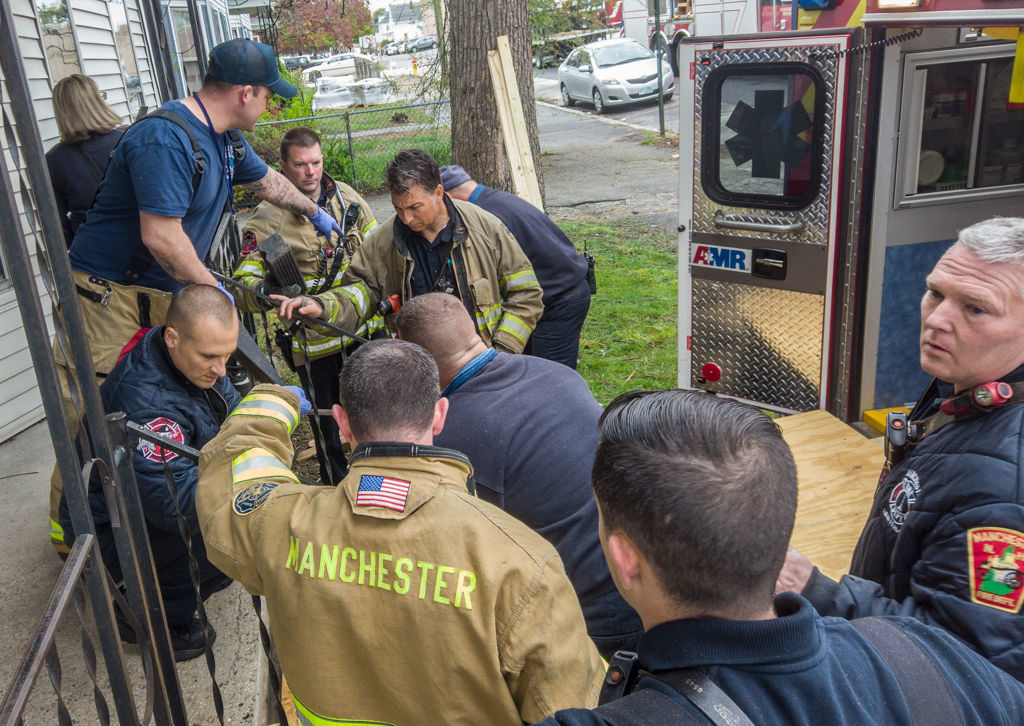Rescue crew solves a problem